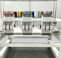 Machine à broder compacte à 10 aiguilles pour les ateliers d'artisanat et les magasins de cadeaux personnalisés