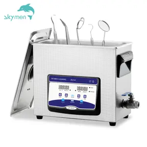 Skymen 6.5L stainless steel dental equipment surgical handpieces Invisalign trays cleaning machine Ultrasonic Cleaner