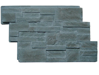 Panneau de fausse pierre NEU de haute qualité pour la décoration intérieure moderne Panneau mural intérieur de couleur riche pour hôtel Forme de grande dalle de pierre
