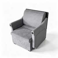 Modernes Drei-in-Eins Schlafsofa mit Schreibtisch und Faltbarem Stauraum Perfekte Kombination für Apartments & Hotels