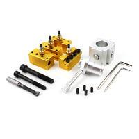 Support d'outils à changement rapide robuste pour mini-tour, anodisé, compatible ISO DIN, pour mini-tour