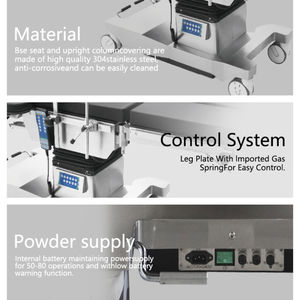 Tavolo Operatorio Elettrico Approvato CE per Sala Chirurgica Ospedaliera, per Chirurgia con Imaging a C-<span class=keywords><strong>Arm</strong></span>, dal Produttore - Product Image 4