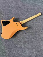 GTWT-01 Electric Guitar Modern Lightweight Headless Solid-body with Mahogany Wood and Matte Finish