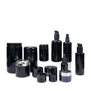 200ml UV Proof Light Dark Violet Glass Cosmetic Oil Dropper Bottle Cosmetics Violet Glass Lotion <b>Spray</b> Pump Bottles Containers - Product Image 5