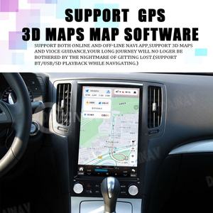 Radio para Auto Android 12 de 12.1 Pulgadas para Infiniti G25 G37 2004-2013, Pantalla Táctil Vertical, Unidad Principal Multimedia con GPS y Navegación - Product Image 3