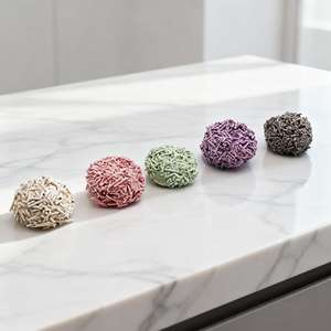 Bac à litière pour chat en tofu biodégradable et écologique avec charbon actif, bois, amidon de maïs, jetable dans les toilettes, sans blocage - Product Image 1