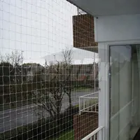 Koruma balkon ağları sıcak satış naylon görünmez Windows örgü koruma balkon ağları için kedi Pet
