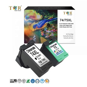 Cartouche d'encre TigerRoar pour hp 74 75, cartouche d'encre à haut rendement avec puce pour cartouches d'encre d'imprimante HP Photosmart C4280 C4580 - Product Image 4