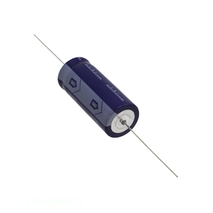 Condensateur TVX1A103MCD à trou traversant, en aluminium, 10000 µF, 20 %, 10 V, axial - Product Image 1