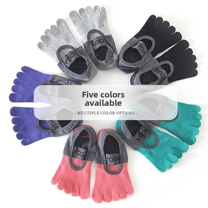 Calcetines Cortos de Yoga Antideslizantes de Cinco Dedos CZFIT para Pilates, Transpirables, de Algodón, para Todas las Estaciones, Uso en Interiores, Unisex - Product Image 5