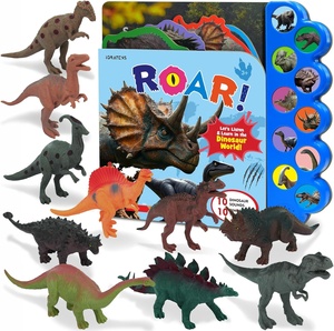 Libro Sonoro Interattivo per Bambini con Suoni di Dinosauri - Product Image 1