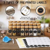 Etiqueta Adhesiva de Vinilo Impermeable Personalizada para Frascos de Especias, Fabricante de Etiquetas para Envases