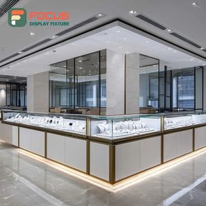 Sistema de Muebles para Joyería Personalizado, Vitrina de Vidrio Templado para Tienda de Joyería - Product Image 6