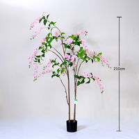 Jasmin artificiel réaliste effet toucher réel avec fleurs blanches, roses, violettes et dorées – Pot décoratif moderne pour la maison et le bureau