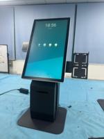 Kiosque de commande en libre-service avec écran tactile de 21,5 pouces, terminal de paiement NFC, caisse enregistreuse avec imprimante de reçus