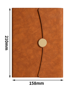 Promote Wholesale Business PU Leather <b>Diaries</b> and Customize LOGO <b>A5</b> Notebooks for Meetings - Product Image 4