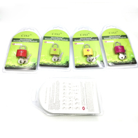 TSA-385 25mm ABS Couverture Petit Bagage Cadenas Laiton Tsa Serrure