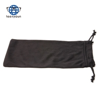 Sacs en tissu noir Teenyoun, étuis souples pour lunettes de soleil, étuis pour lunettes de vue pour MOBILE/GLASSES, prix le plus bas, sac en tissu pas cher, étui pour lunettes