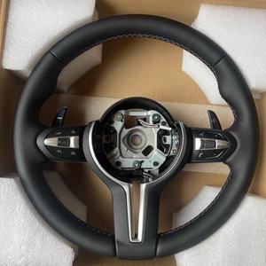 Volante Completamente de Cuero para <span class=keywords><strong>BMW</strong></span> M3 M4 M5 M6 F30 F10 F15 F36 F20 F22 E71 E81 E82 E84 E87 E88 E90 E91 E92 X1 X2 X3 X4 X5 X6 - Product Image 3