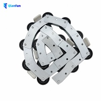Chaîne de marche arrière pour escalier roulant 2467623 DEE2758680, 17 rouleaux, 22 fossettes
