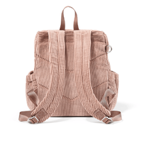 Sac à dos pour enfants en velours côtelé, capacité de 13 L, grande ouverture à fermeture éclair supérieure, poche intérieure isolée, sac à dos pour enfants, sangle d'épaule réglable
