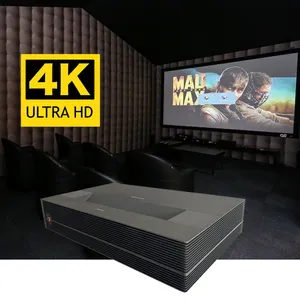180 Inch 150inch HDR10 Ultra Short Throw UHD Ultra Hd Movie Android 10 Native 4k Cinema Theatre Laser Projector 4k