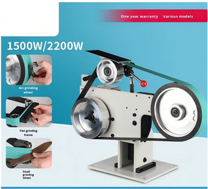 Affûteur de couteaux électrique numérique, ponceuse à bande, polisseuse, fil, 220V/380V 1.5kW - Product Image 6