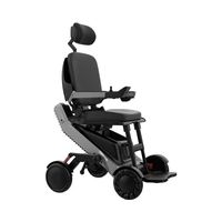 Robot mobile tout-terrain sur chenilles, fauteuil roulant électrique pour escalades, siège motorisé X12, capacité de levage 136 kg