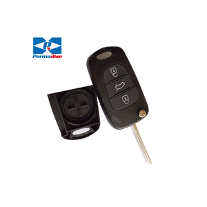 Everise 3-<strong>Button</strong> Brass+PP Black <strong>Remote</strong> <strong>Key</strong> <strong>Shell</strong> Case With Flip Folding Design For Chevrolet Opel <strong>Buick</strong> Cars - Product Image 4