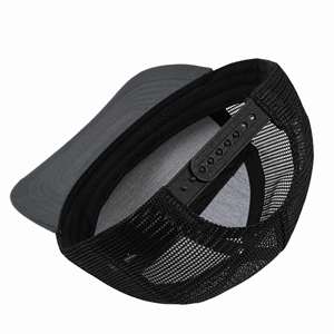Gorra Trucker Unisex de 7 Paneles con Visera Plana, Logotipo Bordado en 3D, Ajustable, de Malla, para Correr - Product Image 3