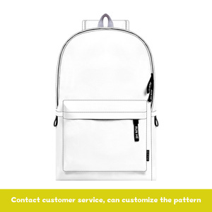 Northeast Big Flower Daypack Can Be Customized logo Fashion Trend <b>Backpack</b> logo Leisure School <b>Backpack</b> - Product Image 6