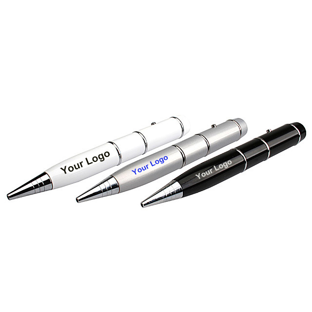 Wholesales Office Suplply Use 3 in 1 Usb Flash Drive Laser Pointer Ball Pen