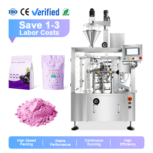 Fully Automatic Pre-made Bag Powder Packaging Machine for Juice Powder Acai berry Powder - Product Image 1
