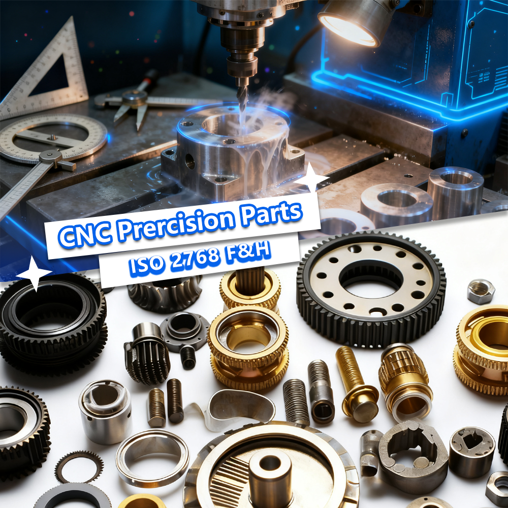 ISO9001 Certified Factory 5 Axis OEM Precision Aluminum Stainless Steel Brass Plastic Custom CNC Metal Milling Machining Parts