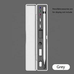 Estuche Protector de Silicona Rígido Portátil Antipérdida para Apple Pencil de <span class=keywords><strong>1</strong></span>ª y <span class=keywords><strong>2</strong></span>ª Generación, Accesorios para Lápiz - Product Image 6
