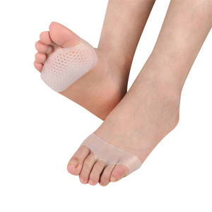 Plantillas de silicona para el cuidado de los pies, almohadillas antideslizantes de tacón alto para aliviar el dolor en la parte delantera, de medio patio, 1 par - Product Image 2