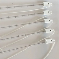 Fabrication de lampes chauffantes halogènes 220v 1500w lampe chauffante infrarouge pour grille-pain