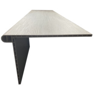 SPC Escalier Bande de roulement PVC Escalier Plancher Escalier Nez Accessoires Moulures Entrepôt Américain Stock
