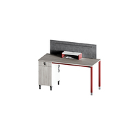 Mobilier de bureau modulaire moderne et durable Poste de travail pour ordinateur de table Bureau