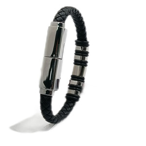 Creative <b>USB</b> <b>Flash</b> <b>Drive</b> Bracelet 8GB 16GB Metal Portable Data Storage With Micro SD Card Slot For Phone And Computer Use - Product Image 2
