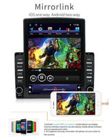 Autoradio stéréo MP5 sans fil Android Quad Core style Tesla avec Carplay pour voiture, lecteur DVD audio – Vente en gros