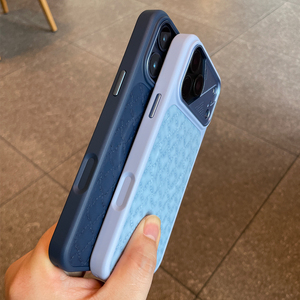 Étui de téléphone matelassé magnétique en cuir PU anti-chute avec protection d'objectif, très populaire, pour iPhone 17 Pro Max - Product Image 3