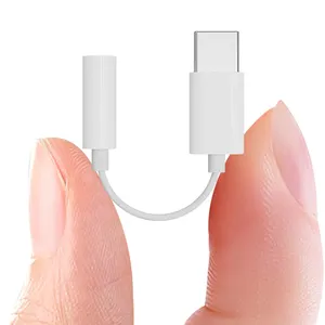 USB C 3.5mm kulaklık jak adaptörü tipi C için 3.5mm Aux ses dönüştürücü