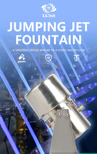 Water Crown High Quality Stainless Steel Laminar Flow Jump Jet Nozzle <b>Pool</b> Square Wave <b>Light</b> Spring - Product Image 4