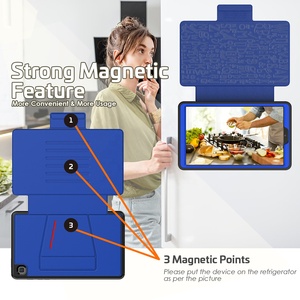 Custodia per <span class=keywords><strong>Samsung</strong></span> <span class=keywords><strong>Galaxy</strong></span> <span class=keywords><strong>Tab</strong></span> <span class=keywords><strong>A7</strong></span> <span class=keywords><strong>Lite</strong></span> 8.7 pollici T220 T225 2021 custodia per Tablet con fibbia magnetica Flip in pelle PU antiurto - Product Image 6