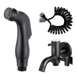 Черный набор омывателей для ванной - Product Image 6