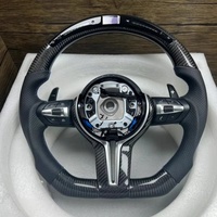 Volant en fibre de carbone LED pour BMW, compatible avec les modèles F15 F36 F01 F10 F30 F31 F32 F20 E92 E60 X6 E71 X5 E70 E90 M3 M4 M5 M6