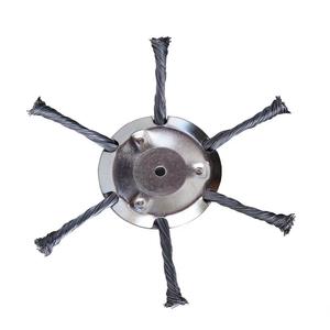 Tête <span class=keywords><strong>de</strong></span> coupe d'herbe en acier <span class=keywords><strong>de</strong></span> 6 pouces, 3 ou 6 débroussailleuse fil <span class=keywords><strong>de</strong></span> coupe lame d'herbe pour jardin tête <span class=keywords><strong>de</strong></span> coupe d'herbe outil électrique <span class=keywords><strong>de</strong></span> tondeuse à gazon - Product Image 1