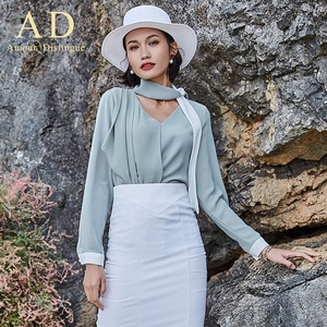 Blusa Casual de Último Diseño para Mujer, en Liquidación, Precio Económico, Buena Calidad, Camisa para Oficina - Product Image 4