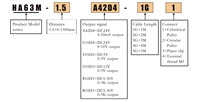 Capteur de déplacement 5V ligne pilote résistance règle HA63M câble encodeur chaîne potentiomètre bobiné potentiomètre hybride